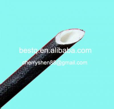 silicone rubber glassfiber sleeve( inside rubber outside fiber)